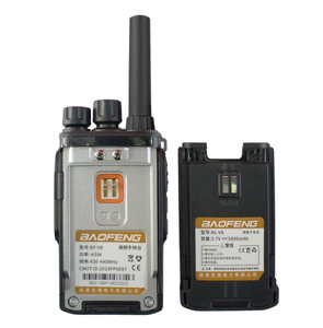 Baofeng Mini Walkie Talkie de Mano, Intercomunicador Inalámbrico de 2 Vías, Radio FM, UHF, Banda Dual, Potencia de Salida de 5W, Función Larga, Radio de Aficionado, 2 Unidades, 1 Unidad - Product Image 3