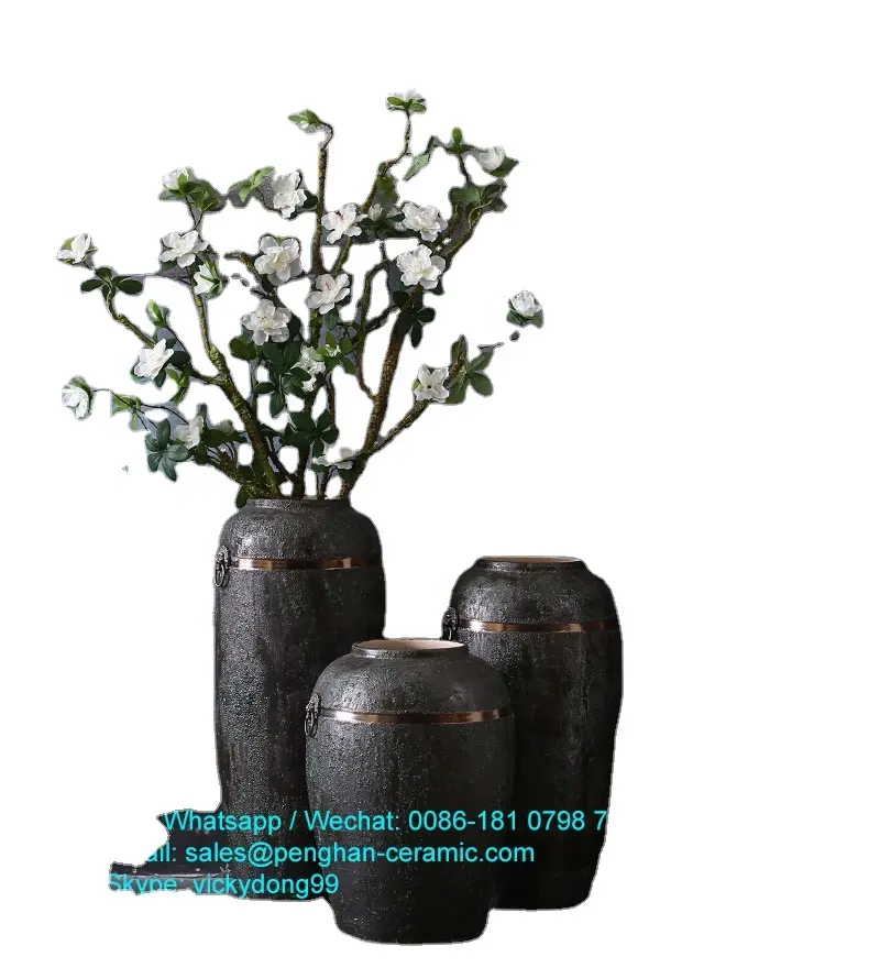 Китайский производитель, оптовая продажа, ваза для цветов из глазурованного фарфора