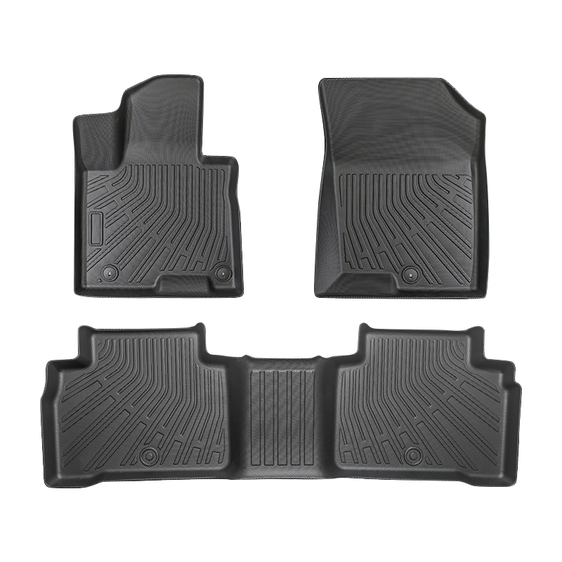 Black floor mat