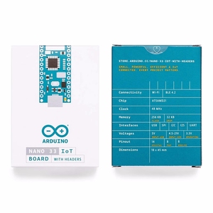 ARDUINO NANO 33 IOT CON CABEZALES ABX00032 ATSAMD21 Placa de desarrollo de módulo ARDUINO