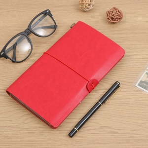 2023 Travel <strong>Notebook</strong> Exquisite Handmade A6 PU Leather <strong>Bound</strong> <strong>Notebook</strong> <strong>With</strong> <strong>Elastic</strong> New Travelers Retro Vintage Journal <strong>Notebook</strong> - Product Image 5