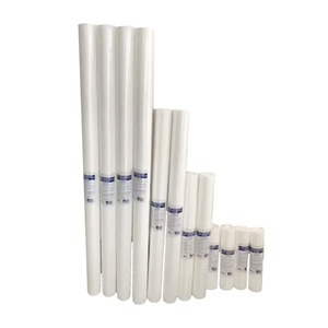 Tam boyut 5 10 20 30 40 inç polipropilen eriyik üflemeli filtre kartuşu 1 5 10 30 50 100 mikron PP çökelti filtresi - Product Image 1