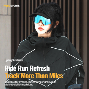 Hubo 517 cưỡi Kính Xe Đạp Thể Thao Tùy chỉnh kính mát 5 hoán đổi cho nhau ống kính phân cực đi xe đạp kính người đàn ông - Product Image 2