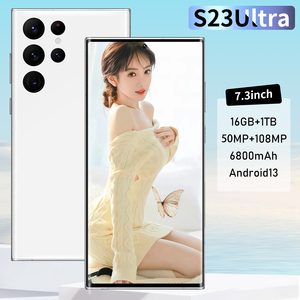 S23 ultra 7.3 pollici Android 13 All-in-one per videogiochi di rete Wireless ad alta definizione Pixel grande schermo cellulare - Product Image 2