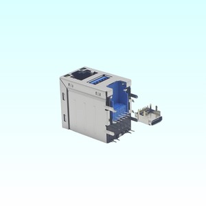 ベースT USB-A取り外し可能タイプC RJ45 30U金メッキ高速イーサネットコネクタIEEE802.3標準EMIシールド1500 + ライフサイクル - Product Image 5