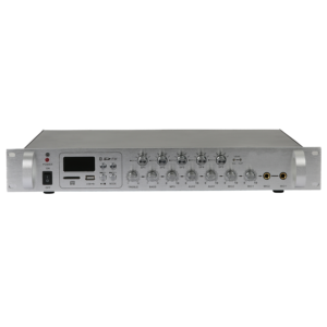Professional 100V <strong>Output</strong> Power <strong>Amplifier</strong> Public Broadcast PA System with Parallel Loudspeaker Drives - Product Image 1