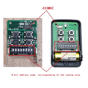 433.92Mhz Rf Telecomando Interruttore a Tirare di Codifica Del Motore di Controllo Remoto Porta Scorrevole Operatore - Product Image 5