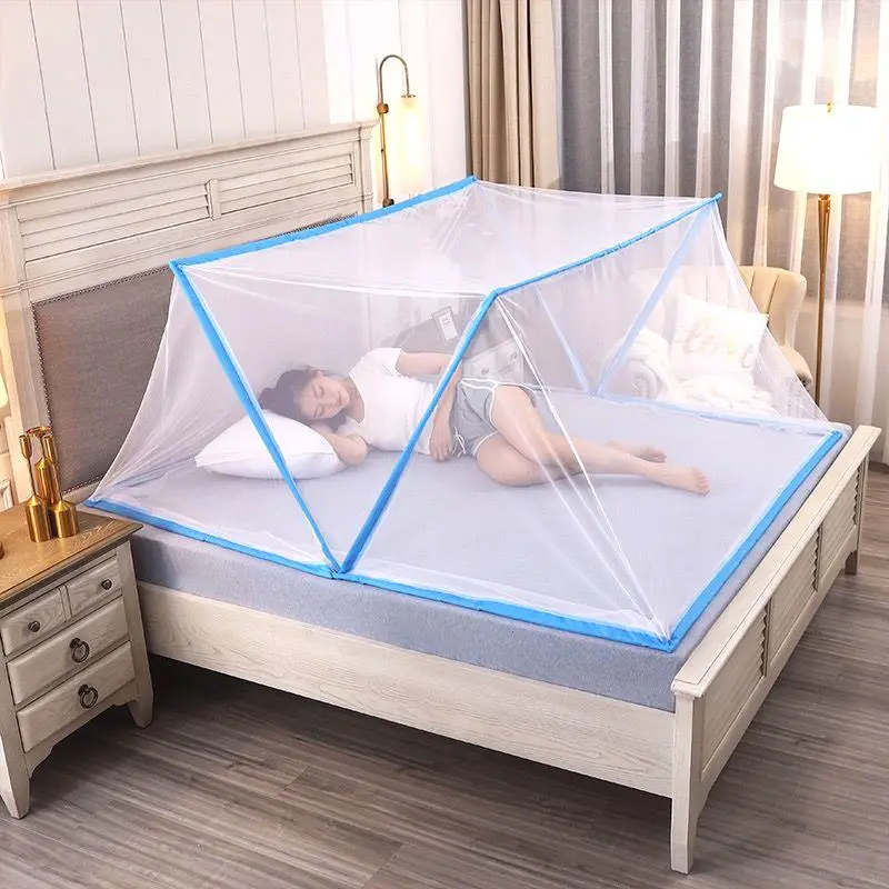 Mosquitera plegable para cama de bebé, mosquitera para cama, tamaño king