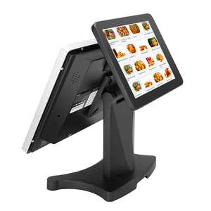 Sistema Pos todo en uno, computadora Windows, pantalla táctil capacitiva dual de 15 + 10 pulgadas, carcasa de hierro/cajón de efectivo, sistema Pos/pos - Product Image 2