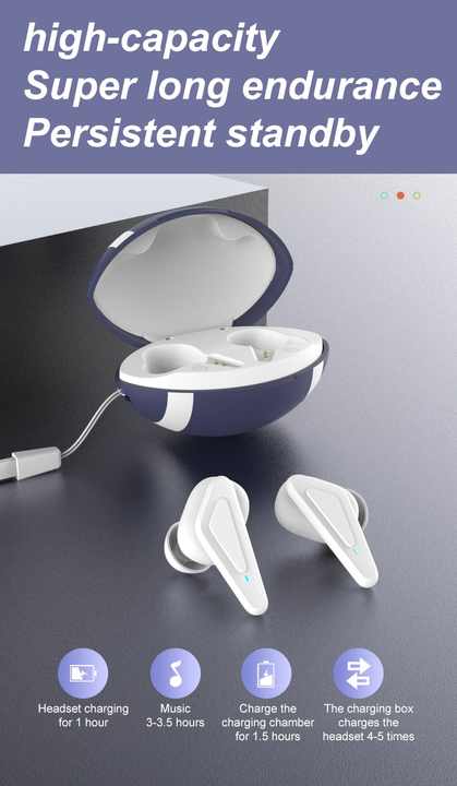 Auriculares deportivos impermeables con Control táctil para niños, audífonos TWS con Control táctil LR18, ideal para regalo de Navidad, 2022, nuevo estilo, 5,1