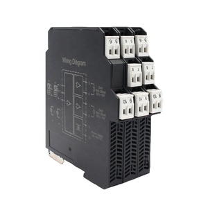 1 En 1 salida 1 en 2 salida analógica 420ma aislador de señal 010V convertidor de señal pasiva activa 4-20ma divisor de señal de salida de entrada - Product Image 1