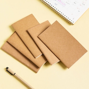 Quaderni con copertina morbida a buon mercato stampa di copertina di carta diario Agenda scuola Note libri personalizzati A5 Kraft quaderni per studenti - Product Image 6