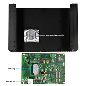 Sağlam Mini Pc Host I5 4200U I7 4500U 2 ağ kartı nic'ler 6Com Rs232 Rs422 Rs485 8Usb Vga H d Ops endüstriyel bilgisayar - Product Image 5