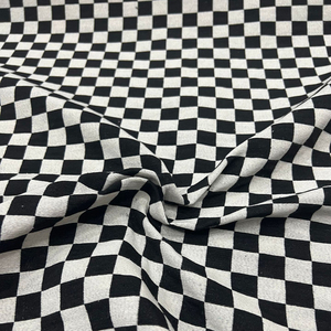 Designer Stoff Small Check Design 100% Polyester Jacquard Stoff 3D Muster Abaya Indonesien Stoff - Product Image 3
