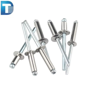 Нержавеющая сталь SS 304 316 ASTM B8M B8T заклепка с открытым концом 7337 Торцевая заклепка