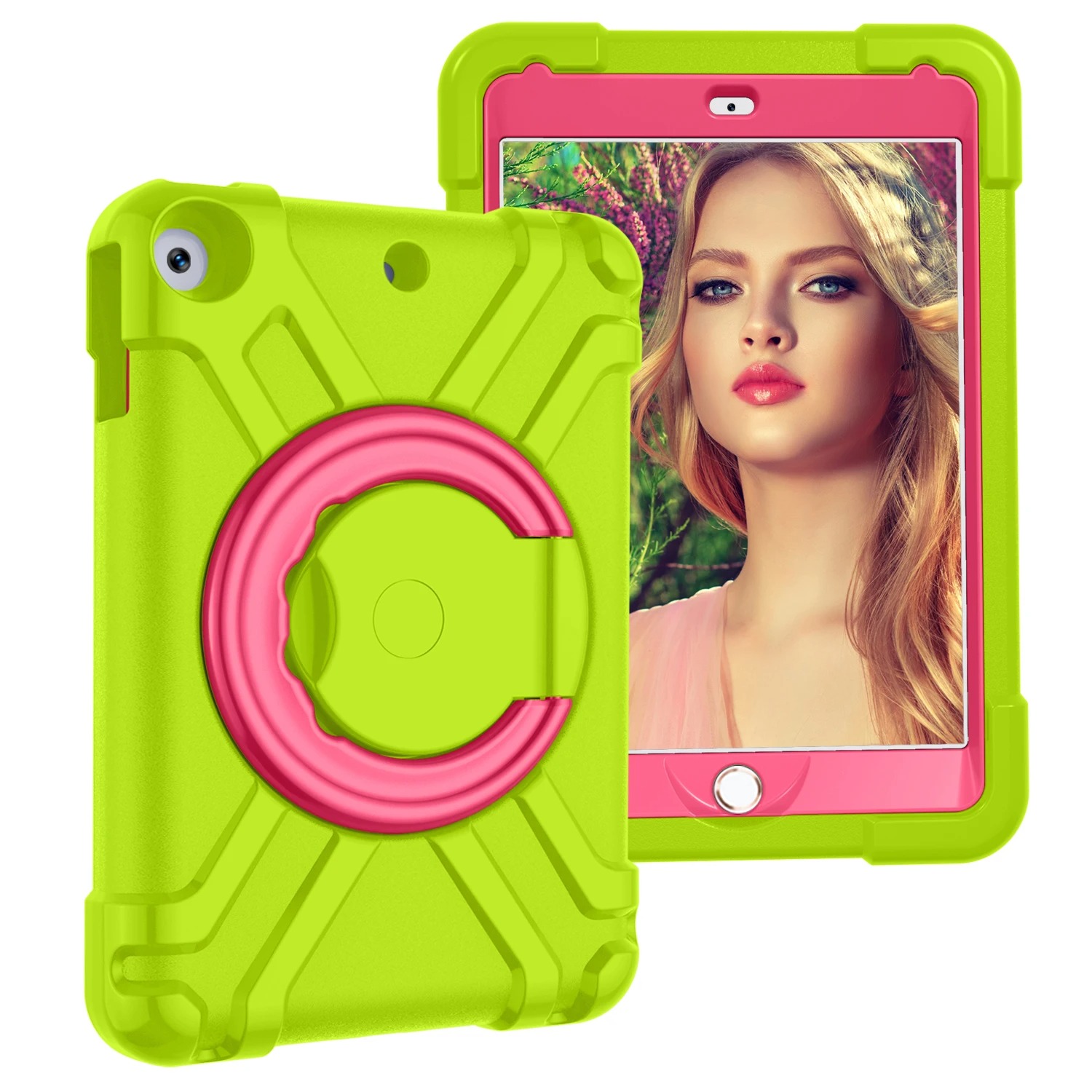Green+Rose red for iPad mini4/5