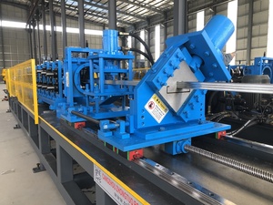 钢型材制造金属螺柱和轨道滚压成型机轻型钢架CD UD CW UW通道干墙机 - Product Image 2