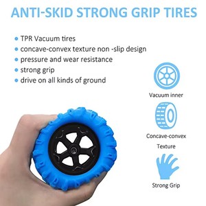 2.4g 360度回転充電式リモコン車おもちゃ高品質両面RCスタントカー - Product Image 4