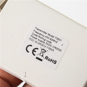 4 Kanäle & 433,92 MHz Fernbedienung mit Rolling Code T3501