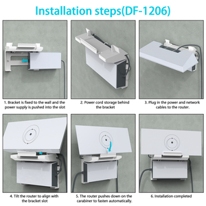 Starlink Gen3用Starlink電源取り付けキット付きStarlinkV3マウントルーターウォールマウント - Product Image 4