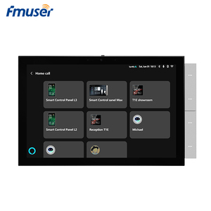 Hot Sale Arabic Language Smart <strong>Home</strong> Switch Control Panel <strong>Home</strong> Automation Screen <strong>Built</strong>-<strong>in</strong> Alexa Voice Building <strong>Intercom</strong> Panel - Product Image 1