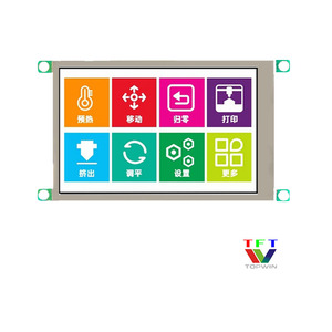 3,5 Zoll 320*480 UART Serial Interface-Bildschirm 4PIN RX TX 3,5 ''3,5-Zoll-TFT-LCD-Anzeigemodul TWJC035 - Product Image 1