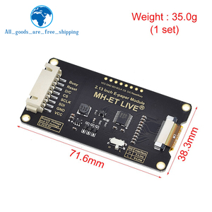 TZT-Módulo Epaper de 2,13 "y 2,13 pulgadas, papel electrónico, pantalla de tinta electrónica, soporte SPI para Arduino UNO STM32 Raspberry PI ESP32 - Product Image 2