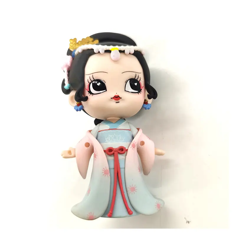 OEM ODM Custom Chinese Plastic Action & Toy Figures Decorations Cute Princess Girl Dolls Figurine Home Ornaments Vinyl Figures