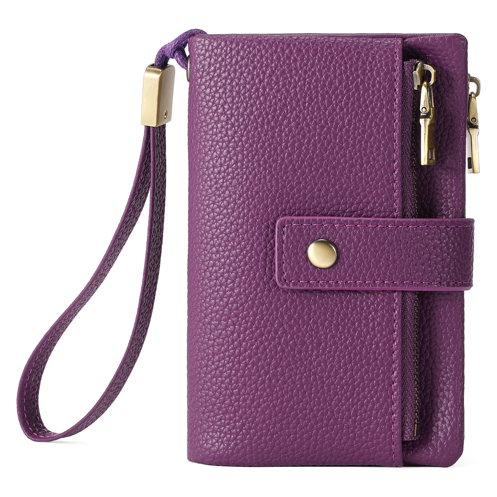 Deep purple-with gift box-anti-skimming