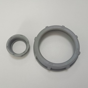 2 inch không kim loại cứng nhắc nhựa cách điện ỐNg Lót <span class=keywords><strong>PVC</strong></span> Threaded locknuts sử dụng với cứng nhắc/IMC ống dẫn nhựa phụ kiện - Product Image 3