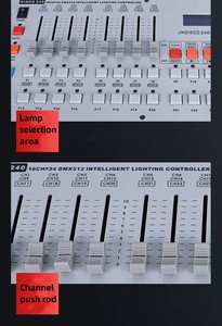 Precio de fábrica 240 canales Dmx 512 controlador Led Dimmer consola luces de escenario consola de iluminación controlador Dmx - Product Image 4