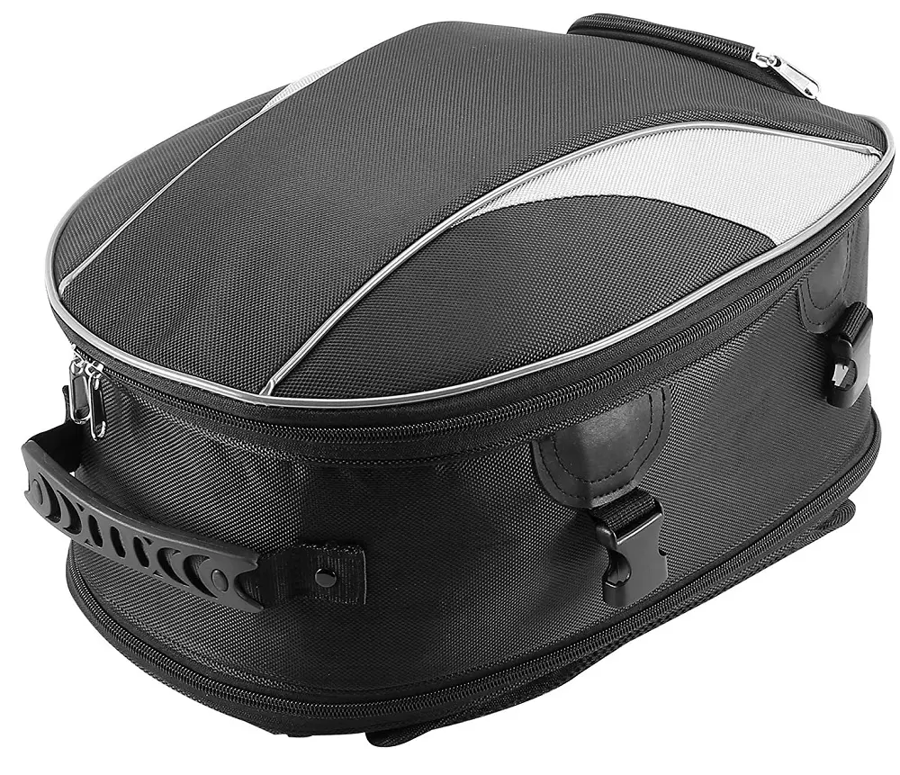 Su geçirmez motosiklet alet çantası motosiklet sele çantası genişletilebilir motosiklet kuyruk çantası