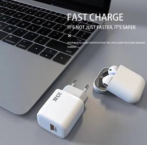 33W USB bir şarj hızlı şarj QC 3.0 hızlı telefon duvar şarj adaptörü iPhone iPad Xiaomi Samsung Huawei Google Usb şarj - Product Image 4