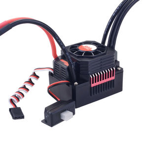 SURPASS HOBBY 80A Wasserdichter bürstenloser elektrischer Drehzahl regler mit Schalt modus BEC 5.8V/5A für RC-Cars - Product Image 1