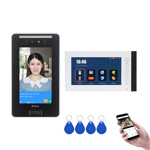 Sistema de videoportero con alarma OEM y ODM, teléfono de puerta de bienvenida IP de red para unidades de apartamentos múltiples - Product Image 1