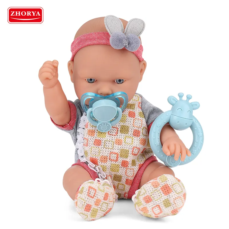 Muñeca de silicona personalizada para bebé recién nacido, juguete de cuerpo completo, realista