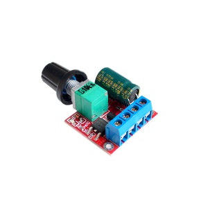 Mini DC 5A motore PWM regolatore di velocità 3V-35V interruttore di controllo della velocità LED Dimmer - Product Image 1