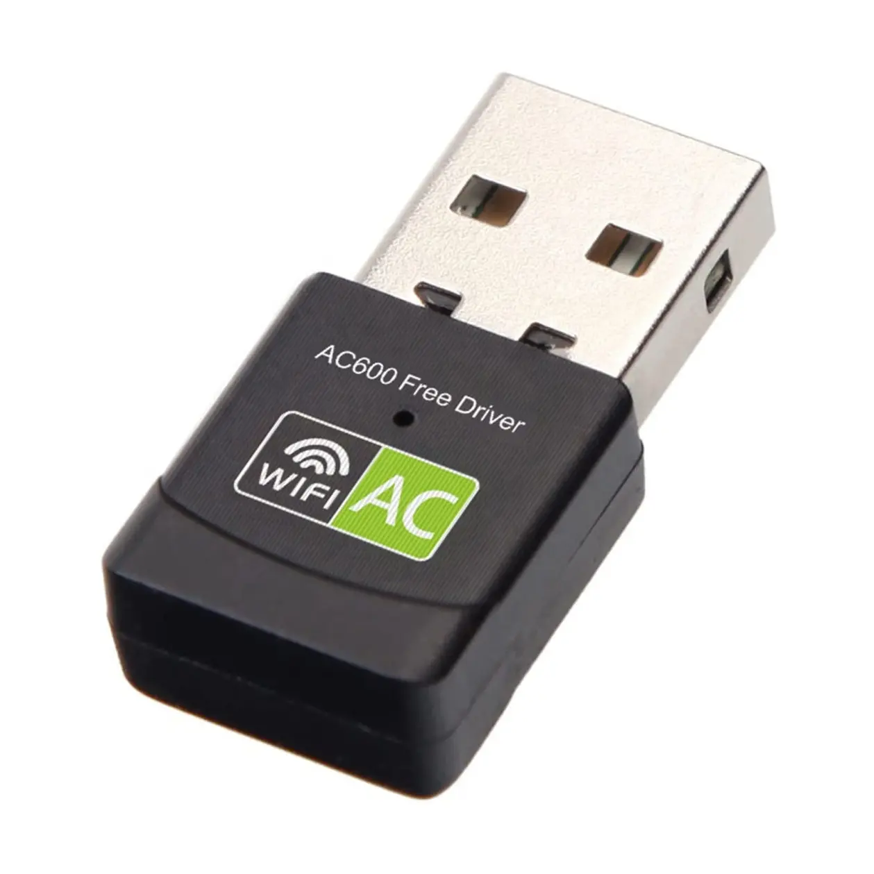Kostenloser Treiber USB WiFi Adapter für PC, AC600M USB WiFi Dongle 802.11ac Wireless Netzwerk Adapter mit Dual Band 2,4 GHz/5GHz