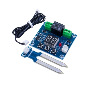 Controlador de sensor de humedad del suelo de 12V, sistema de riego automático, módulo de riego, pantalla Digital, controlador de humedad - Product Image 2