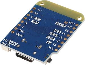 WeMos D1 Mini Typ C USB WiFi Internet der Dinge Board basiert ESP8266 4MB Kompatibel mit Arduino Micro Python Nodemcu IOT Kit - Product Image 5
