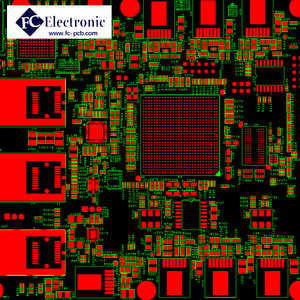 Fc Smt Pcba โรงงาน Oem เครื่องขยายเสียง Pcb วงจรอิเล็กตรอน ประกอบ Pcb บริการ Pcba อย่างรวดเร็ว Pcba อื่น ๆ - Product Image 3