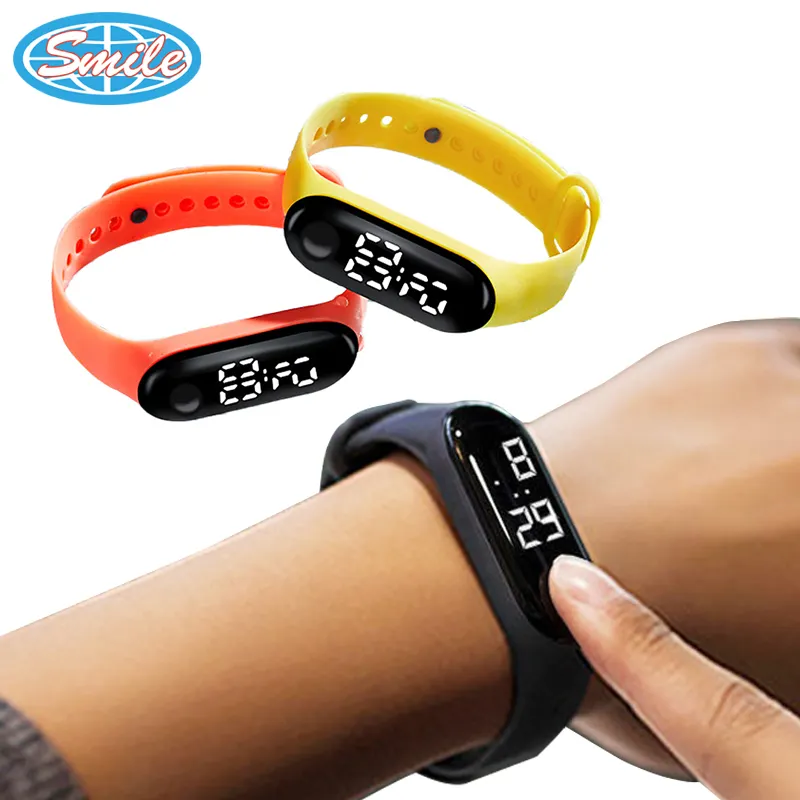 Relojes digitales LED para niños y niñas, pulsera electrónica con fecha para deportes al aire libre, regalo de Navidad, gran oferta