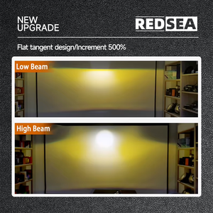 Redsea F20 Auto <strong>LED</strong> Fog Lamps <strong>40w</strong> 3000K 2 Inch Bi <strong>LED</strong> Projector Lens 12V <strong>24V</strong> Driving Light Fog Light for Universal Type - Product Image 3