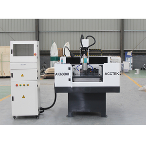 6060重型Atc数控刳刨机金属三轴Atc金属雕刻机械数控刳刨机AK6060C - Product Image 1