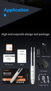 Openwrt CF-EW74 להקה כפולה 1200mbps omnifional נתב wifi חיצוני נקודת גישה
