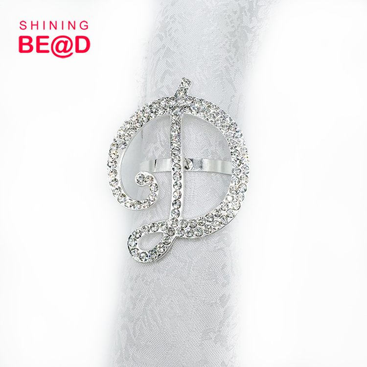 Letter D- Silver plated
