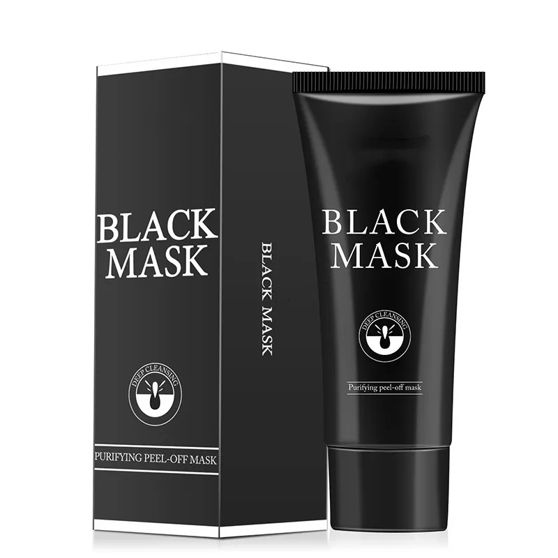 Private Label Deep Cleansing Black Gesichts maske Entfernen Sie die Mitesser Peel Off Face Mask