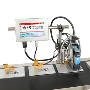 <strong>Online</strong> Automatic <strong>Batch</strong> <strong>Coding</strong> Expiry Date <strong>Coding</strong> <strong>Machine</strong> Thermal <strong>Online</strong> Printing <strong>Machine</strong> With Conveyor - Product Image 1