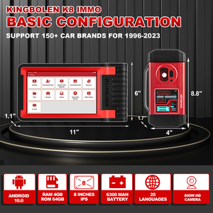 Kingbolen K8 IMMO chiave di programmazione e codifica ECU Automotive strumento diagnostico con 24 reset per tutte le auto - Product Image 2