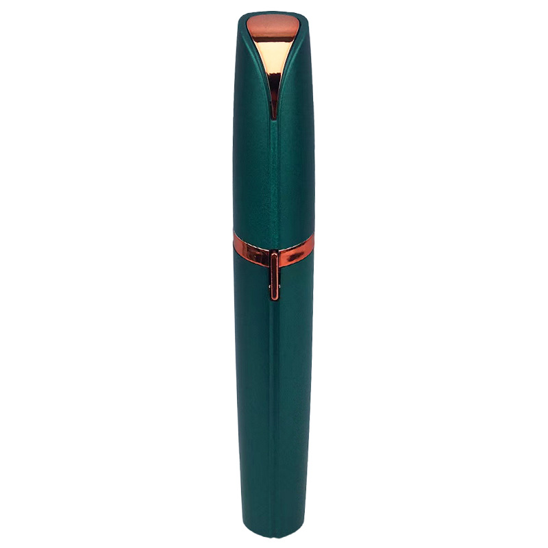 Tondeuse à sourcils verte